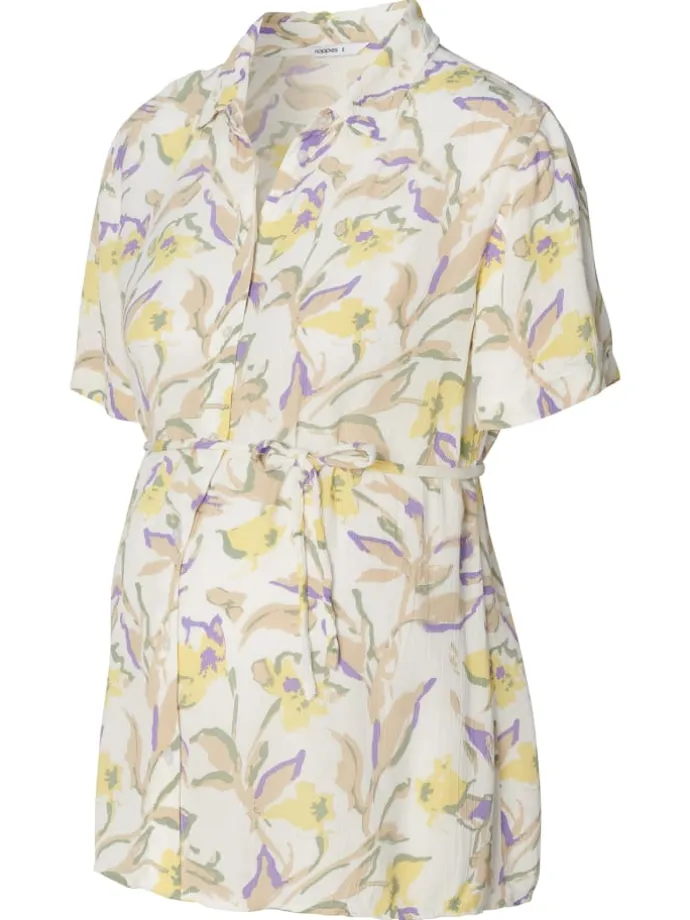 Bluse Morena in Big Flower Print