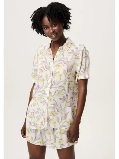 Bluse Morena in Big Flower Print