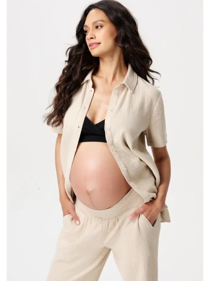 Bluse Pepep in Light Sand