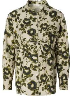 Bluse Perho in Big flower Abbey Stone