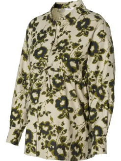 Bluse Perho in Big flower Abbey Stone