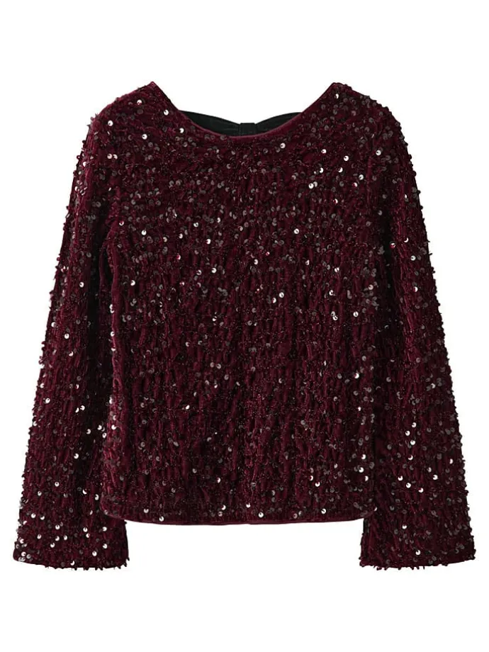 Bluse "Rusitta" in Rot