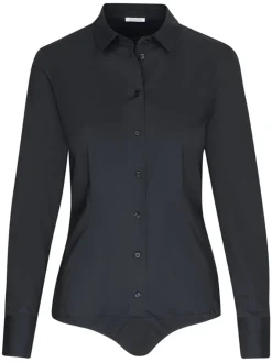 Blusenbody in Schwarz