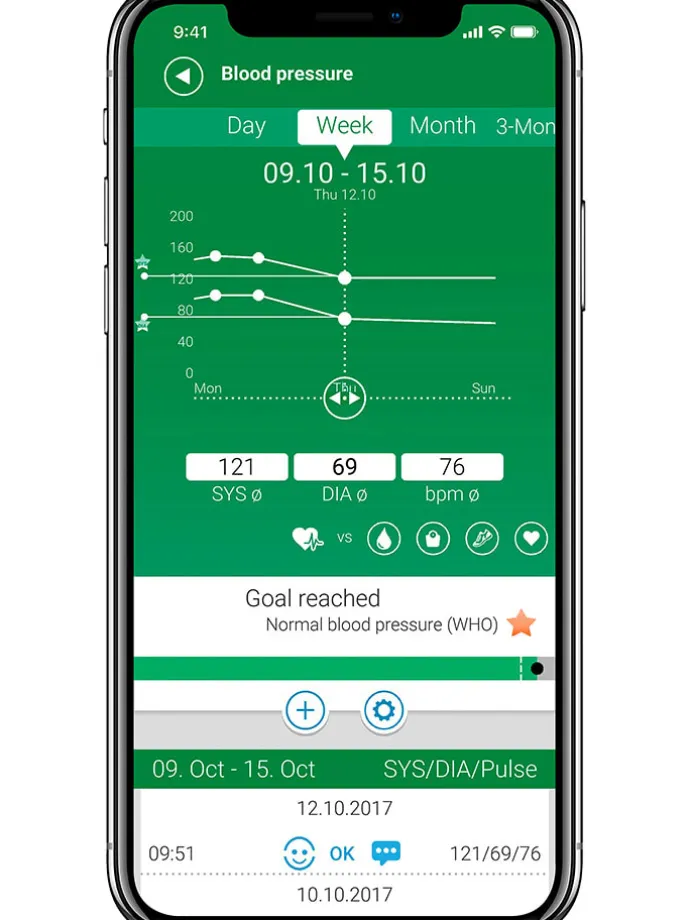 Blutdruckmessgerät "BU 570 connect" in Weiß