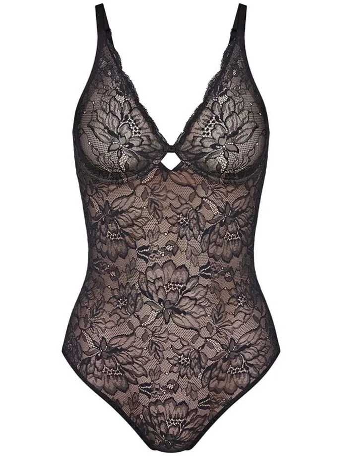 Body "Amourette Charm" in Schwarz