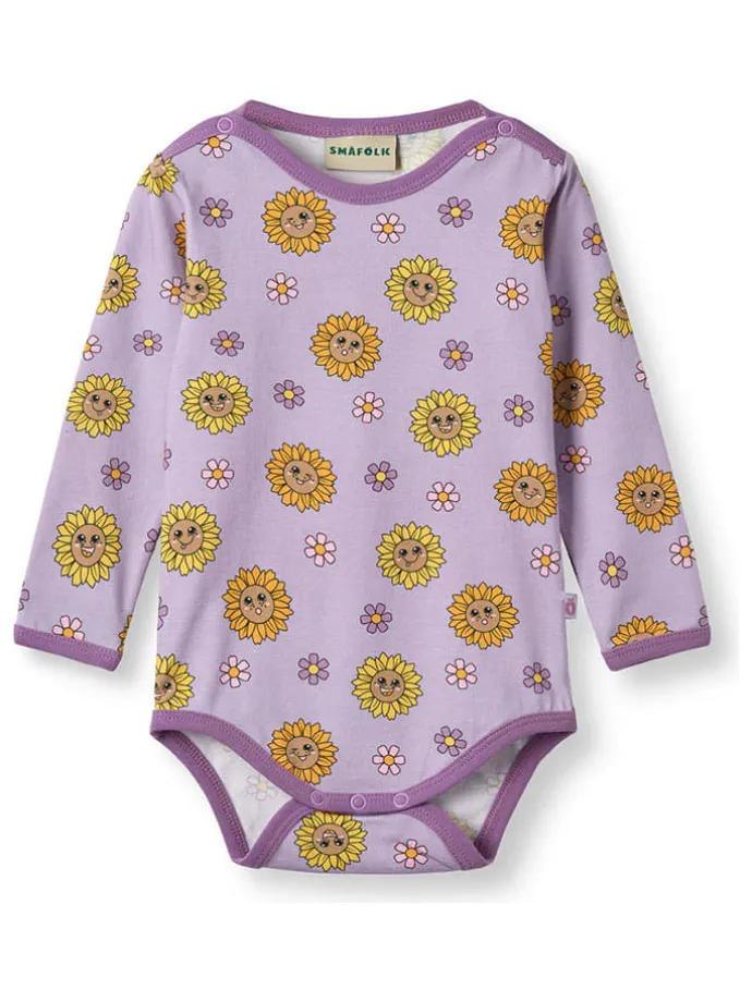 Body "Sonnenblumen" in Lila