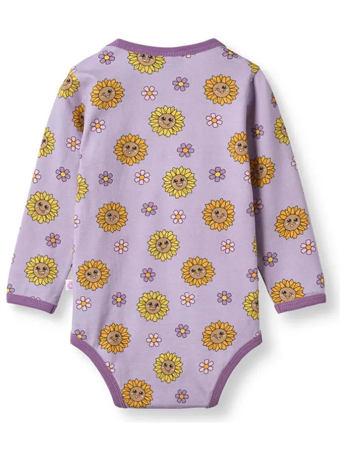 Body "Sonnenblumen" in Lila