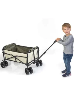 Bollerwagen in Beige - (B)53 x (H)77 x (T)92 cm