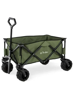 Bollerwagen "Traveller" in Khaki - (B)107 x (H)60 x (T)57 cm