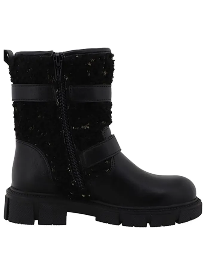 Boots "Editha" in Schwarz