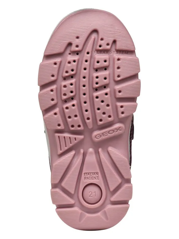 Boots "Flanfil" in Violett/ Rosa