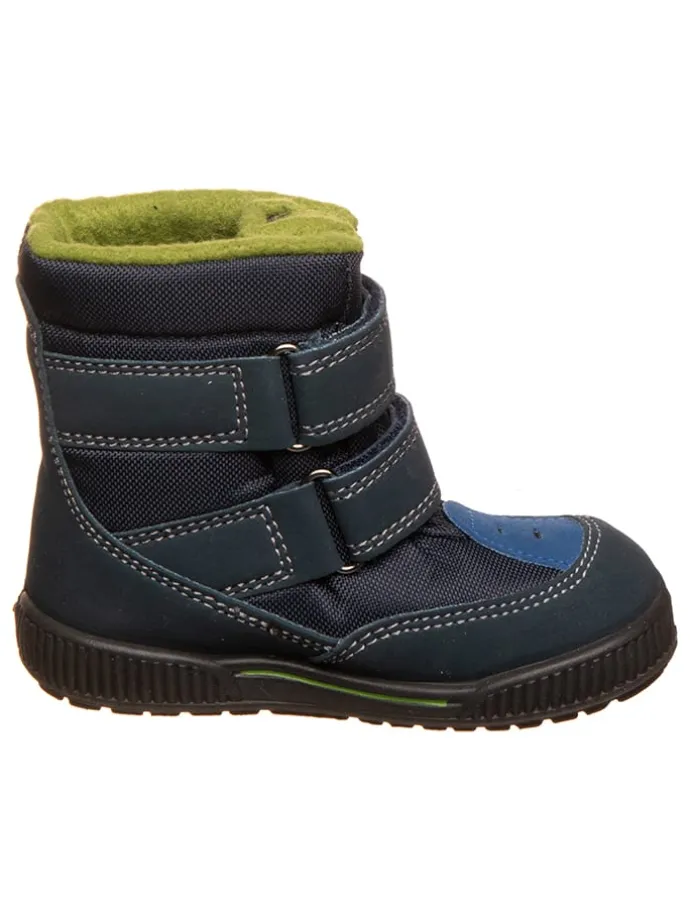 Boots in Dunkelblau