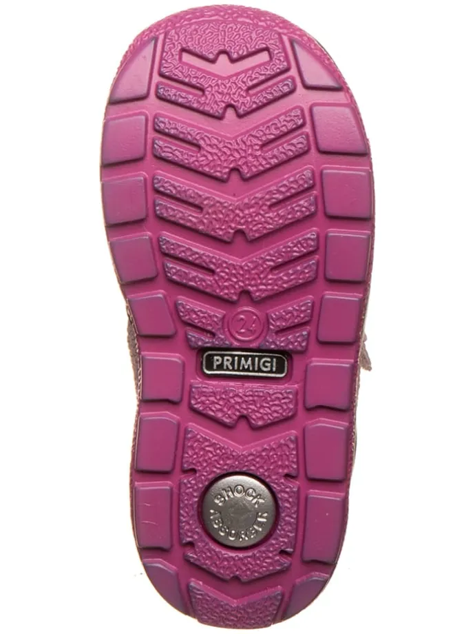 Boots in Rosa/ Schwarz