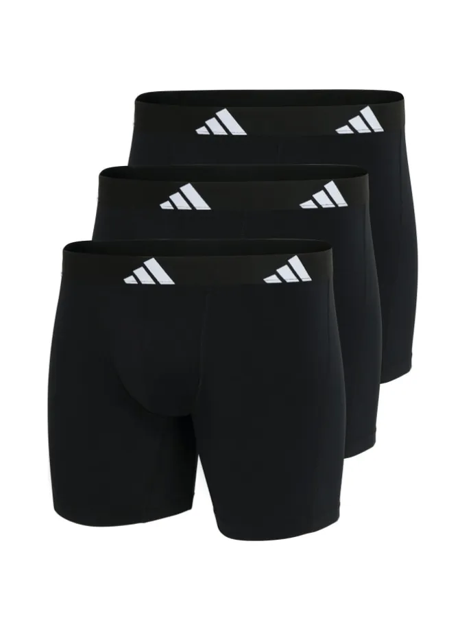 Boxershort 3er Pack in Schwarz