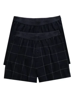 Boxershort in navy blau
