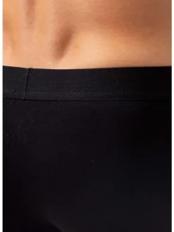 Boxershorts aus Bio-Baumwolle 6 Stück in Schwarz