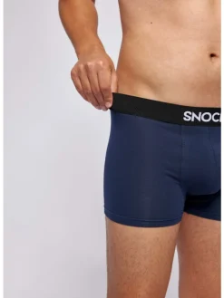 Boxershorts aus Bio-Baumwolle 6 Stück in Blau