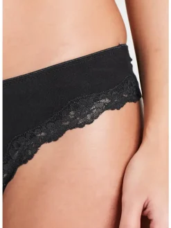 Brasilslip in schwarz