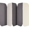 Büro-Raumteiler SHADY in Grau/Beige - (W) 400 x (H) 160 x (L) 2 cm