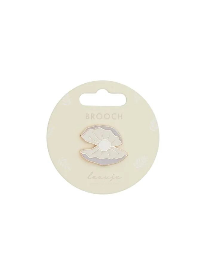 Brosche seashell' in multicolored