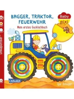 Buch - Baby Pixi (unkaputtbar) 115: Bagger, Traktor, Feuerwehr