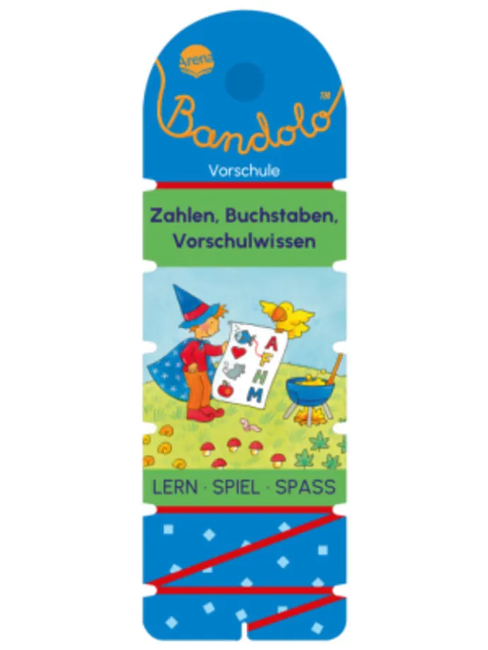 Buch - Bandolo. Zahlen, Buchstaben, Vorschulwissen