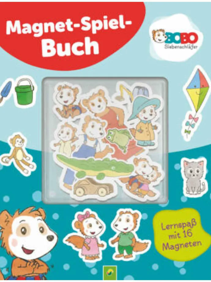 Buch - Bobo Siebenschläfer Magnet-Spiel-Buch