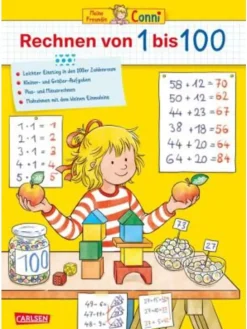 Buch - Conni Gelbe Reihe (Beschäftigungsbuch): Rechnen von 1 bis 100