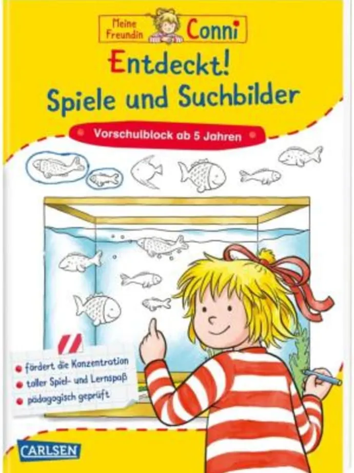 Buch - Conni Gelbe Reihe (Beschäftigungsbuch): Entdeckt! Spiele und Suchbi