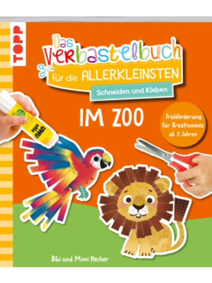 Buch - Das Verbastelbuch für die Allerkleinsten. Schneiden und Kleben. Im