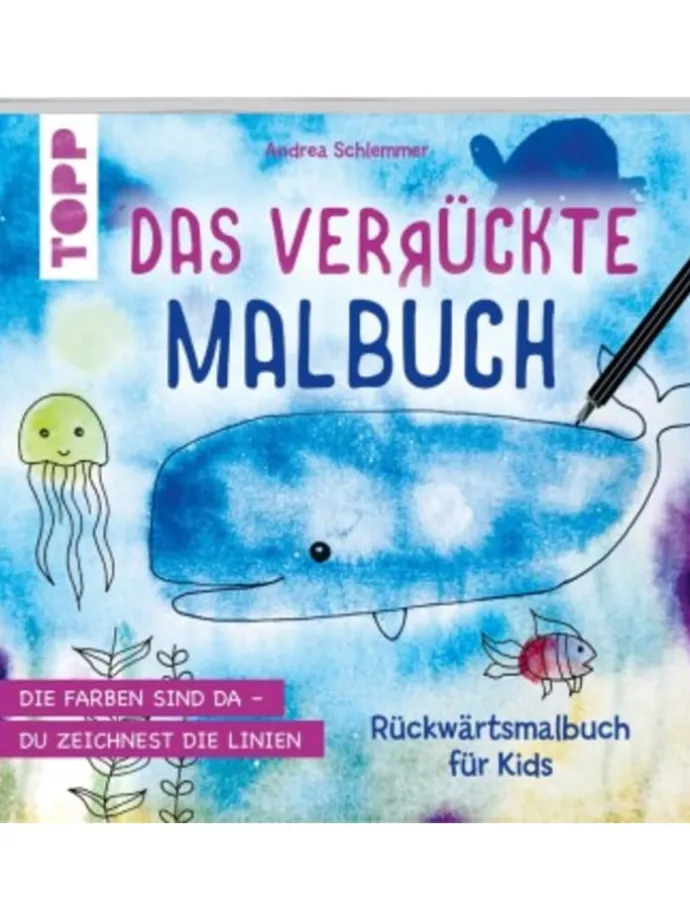 Buch - Das verrückte Malbuch