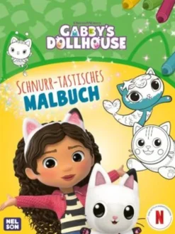 Buch - Gabby's Dollhouse: Schnurr-tastisches Malbuch