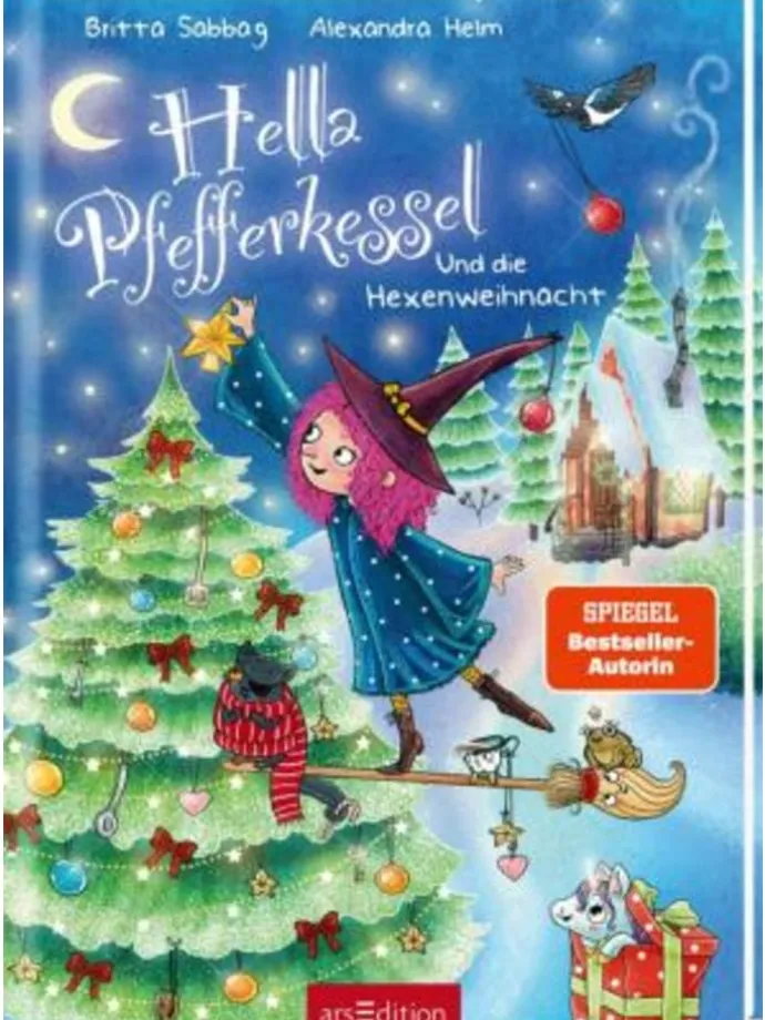 Buch - Hella Pfefferkessel und die Hexenweihnacht (Hella Pfefferkessel 2)
