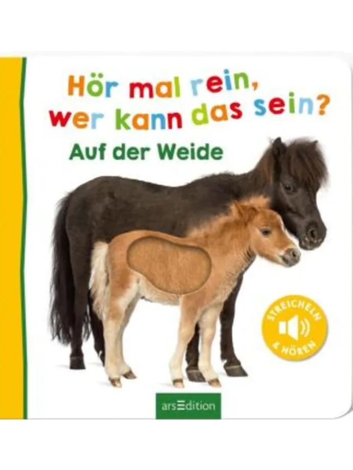 Buch - Hör mal rein, wer kann das sein? - Auf der Weide