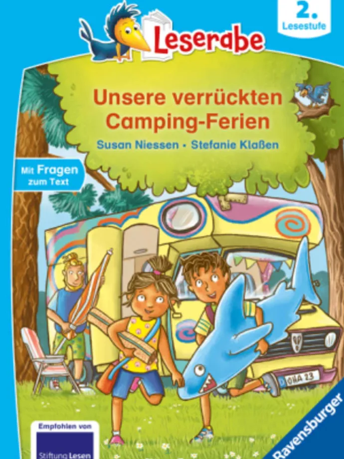 Buch - Leserabe 2. Lesestufe - Unsere verrückten Camping-Ferien