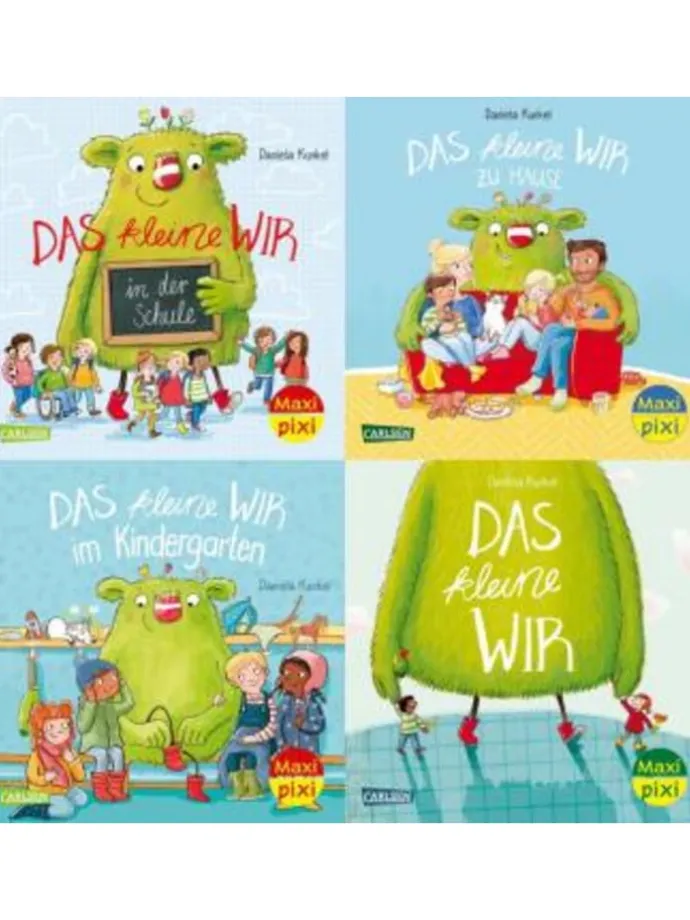 Buch - Maxi-Pixi-4er-Set 114: Gemeinsam stark mit dem kleinen WIR (4x1 Exemplar