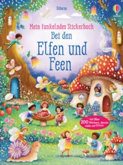 Buch - Mein funkelndes Stickerbuch: Bei den Elfen und Feen