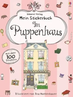 Buch - Mein Stickerbuch: Im Puppenhaus