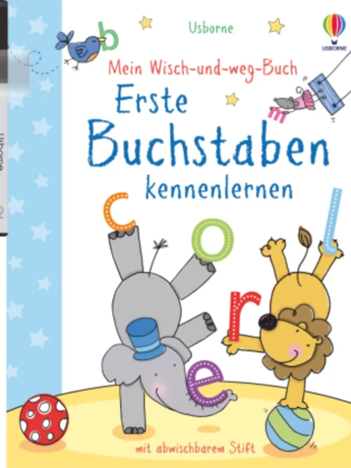 Buch - Mein Wisch-und-weg-Buch: Erste Buchstaben kennenlernen