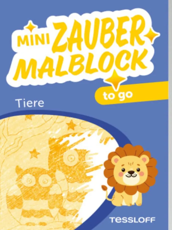 Buch - Mini Zaubermalblock to go. Tiere