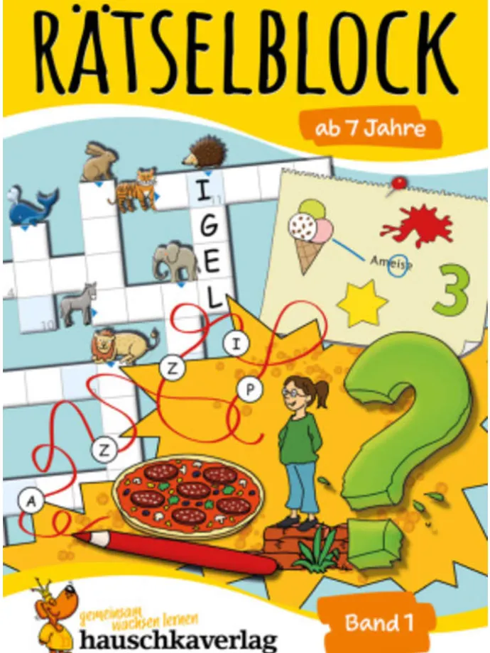 Buch - Rätselblock ab 7 Jahre - Band 1