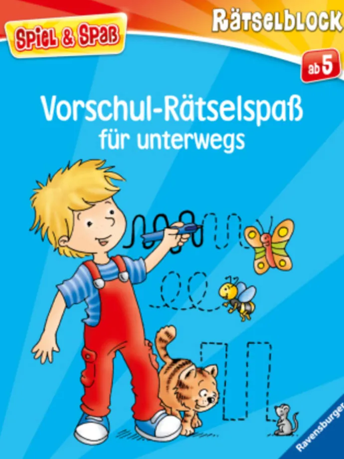 Buch - Spiel & Spaß - Vorschul-Rätselspaß für unterwe