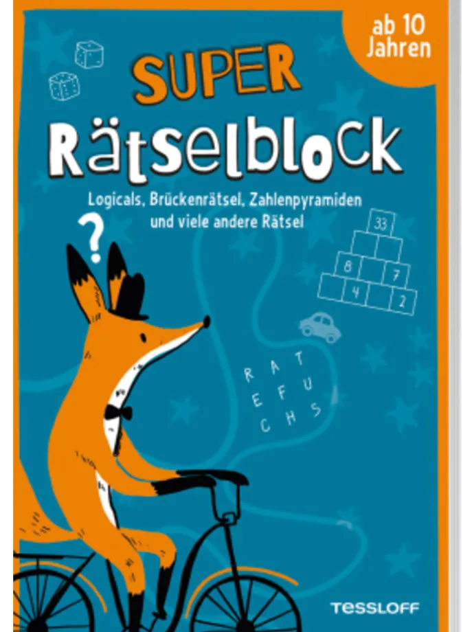 Buch - Super Rätselblock ab 10 Jahren.Logicals, Brückenrätsel, Z