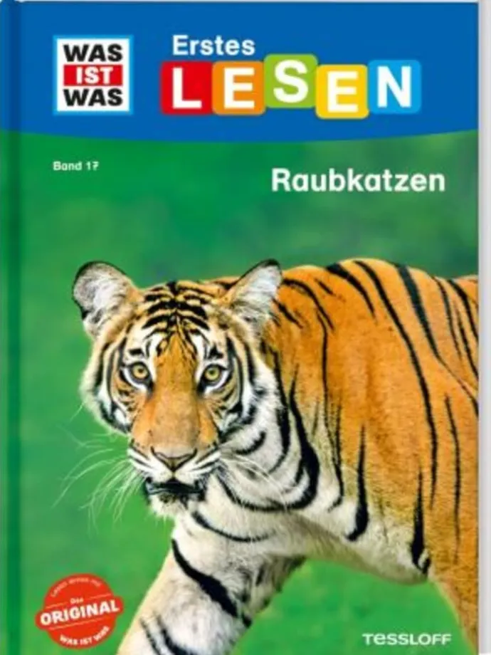 Buch - WAS IST WAS Erstes Lesen Band 17. Raubkatzen