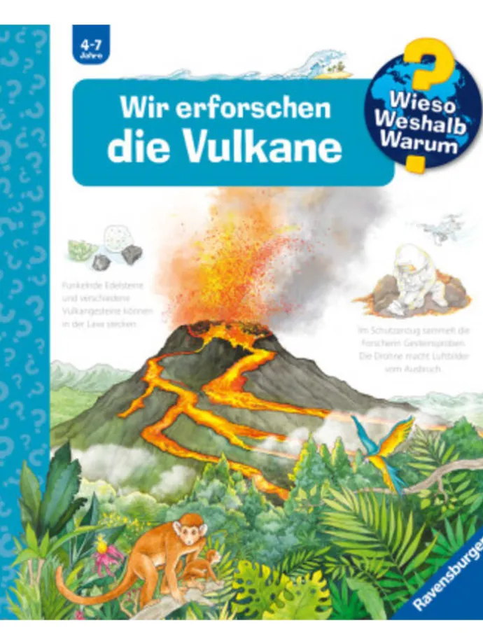 Buch - Wieso? Weshalb? Warum? Band 4 - Wir erforschen die Vulkane