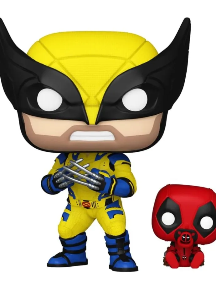 Buddy Deadpool & Wolverine with Babypool Vinyl-Sammelfigur 3+