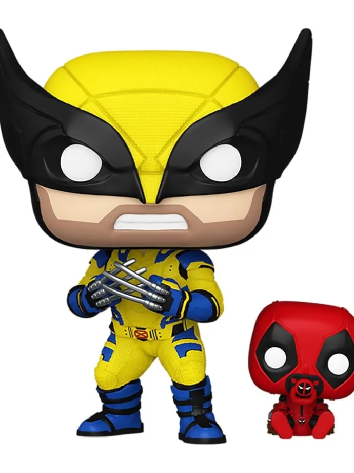 Buddy Deadpool & Wolverine with Babypool Vinyl-Sammelfigur 3+