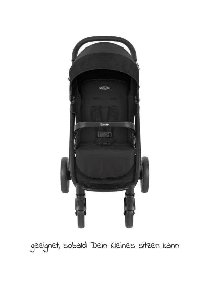 Buggy & Sportwagen Eezefold mit Liegefunktion in schwarz