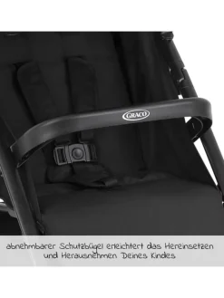 Buggy & Sportwagen Eezefold mit Liegefunktion in schwarz