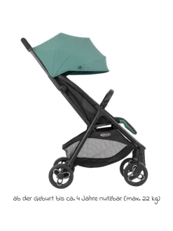 Buggy- & Sportwagen Myavo bis 22 kg belastbar in gruen,schwarz